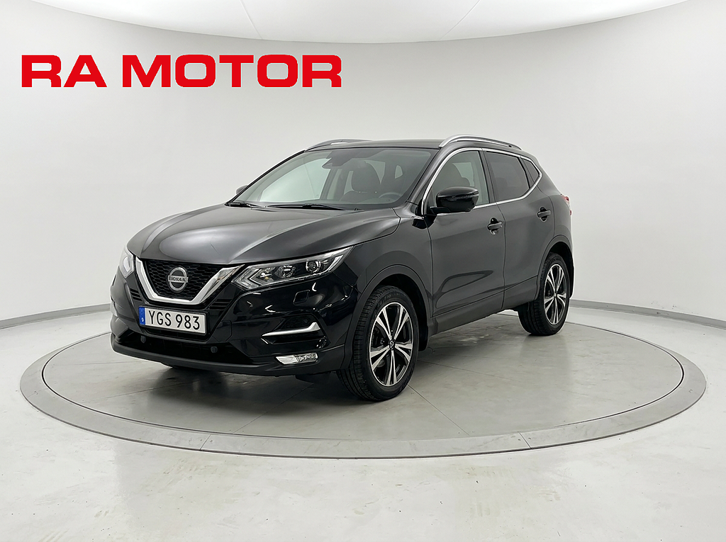 Nissan Qashqai 1.2 115hk Automat N-Connecta | 360° | Navi | Låga mil | 2018