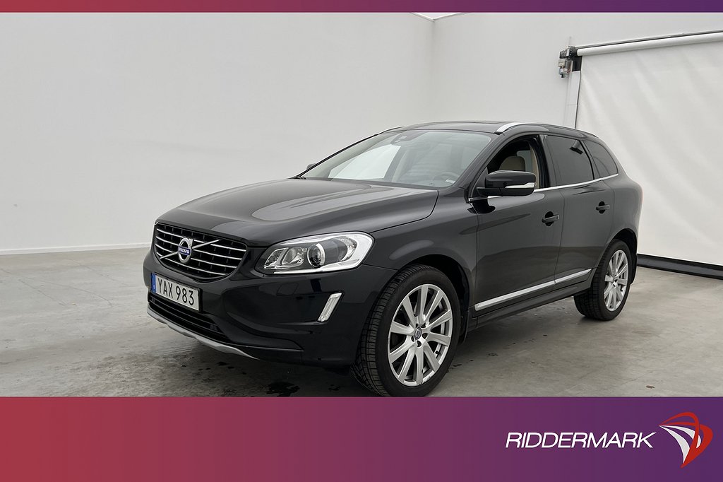 Volvo XC60 D4 Summum VOC Värmare Pano H/K Skinn Sensorer GPS