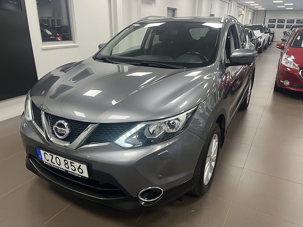 Nissan Qashqai 1.5 dCi N-tec Euro 6 en ägare full servad.