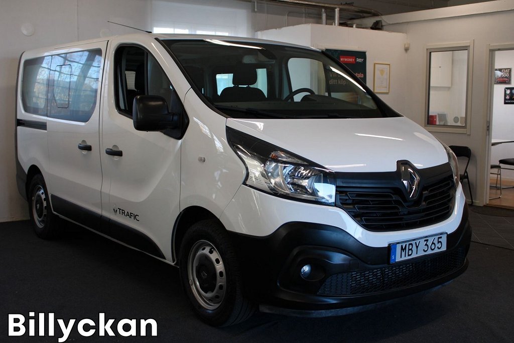 Renault trafic Kombi 2.9t 1.6 dCi/ 9-sits / Lågmil / 125hk