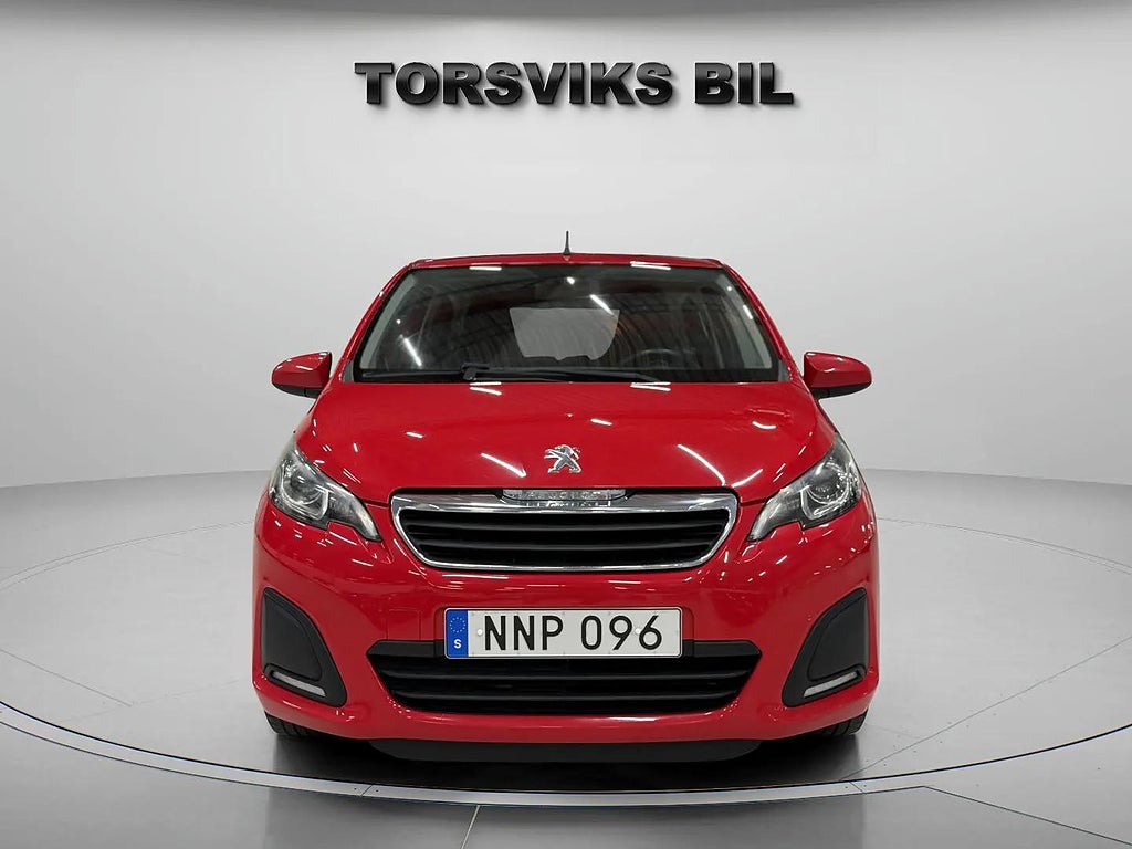 Peugeot 108 5-dörrar 1.0 VTi Active V-Hjul Fullservad - miniatyr 9
