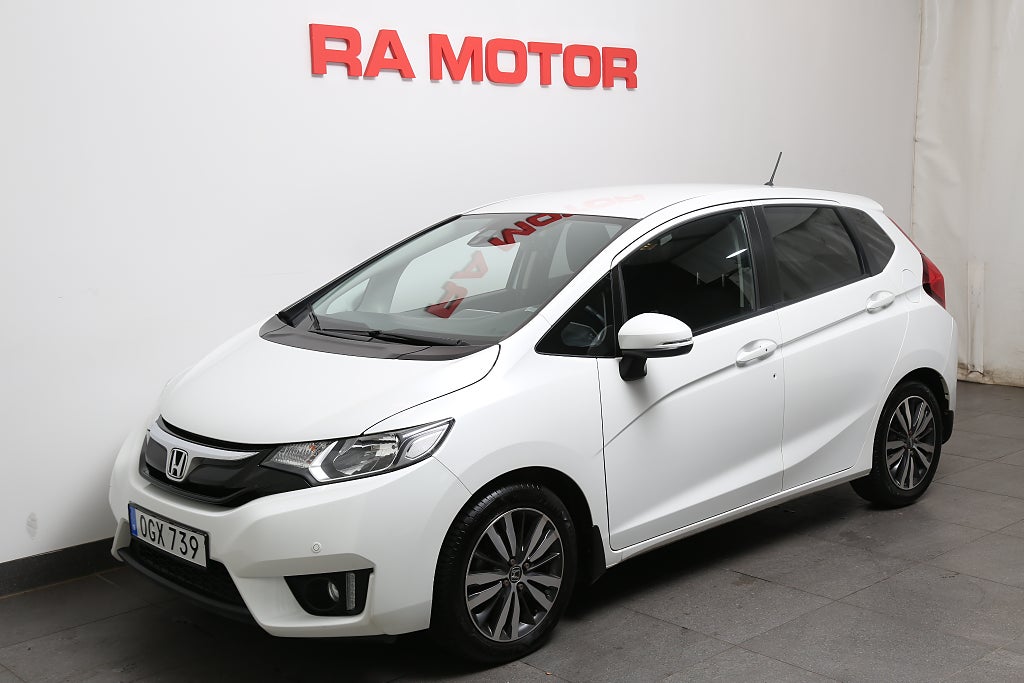 Honda Jazz 1,3 i-VTEC 102hk Elegance Aut 5D 1ägare Dragkrok 2016