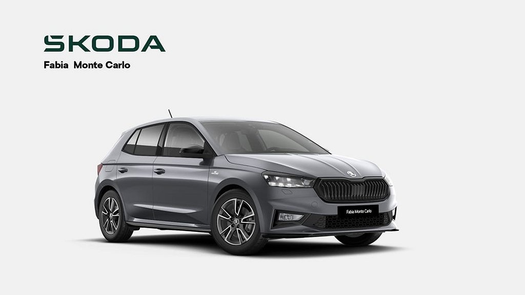 Skoda Fabia MONTE CARLO 1,0 TSI 116 HK 7 VXL DSG