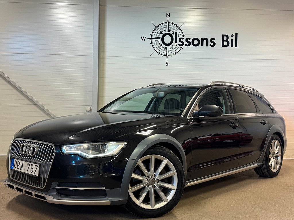 Audi A6 Allroad 3.0 TDI Aut Drag Navi Keyless Värmare 204hk