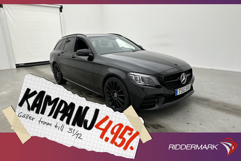 Mercedes-Benz C 220 T d AMG Cockpit Kamera Dr 4,95% Ränta