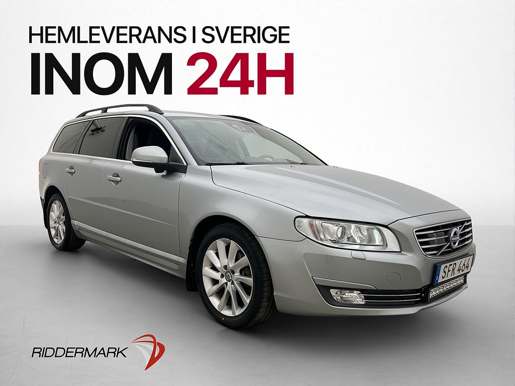 Volvo V70 D4 Momentum Värmare 2-Brukare LED-Ramp Dragkrok