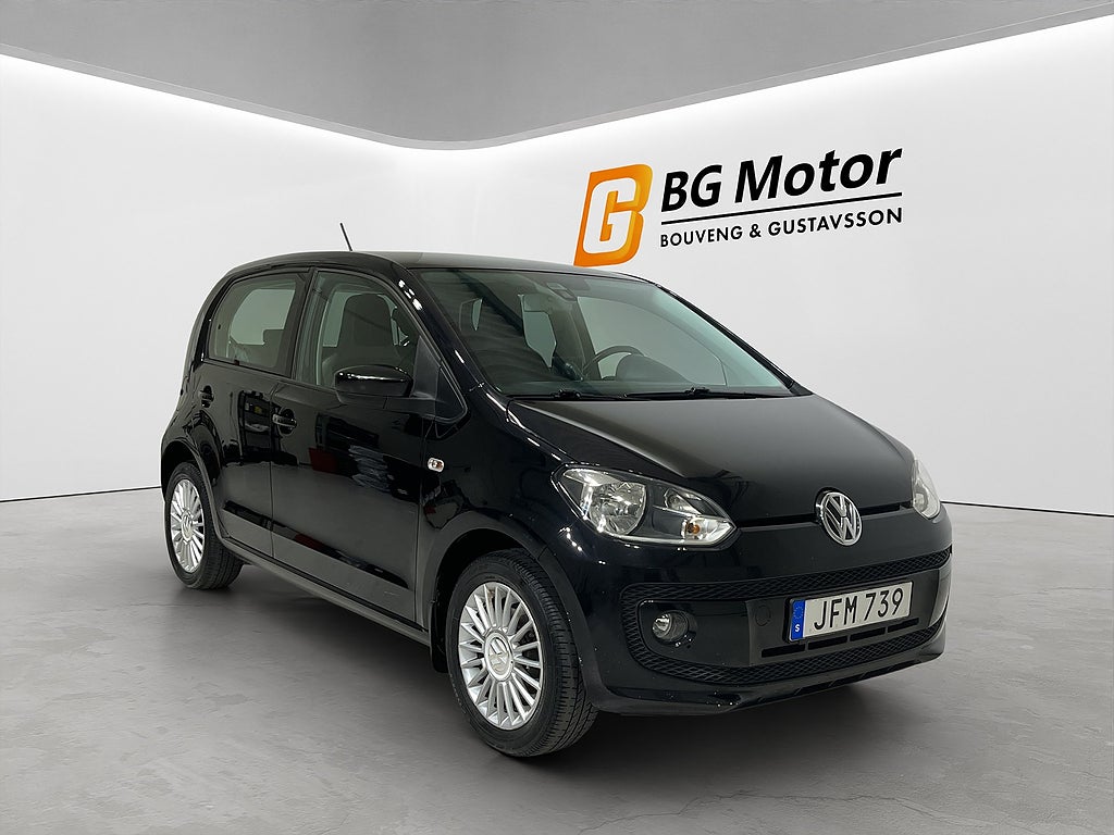 Volkswagen UP! 5-dörrar 1.0 MPI 75hk Farthållare/PDC/AUX/Låg-skatt