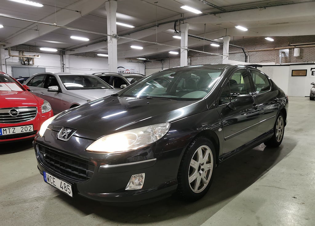 Peugeot 407 2.2 Euro 3&Nybesiktad & Dragkrok 