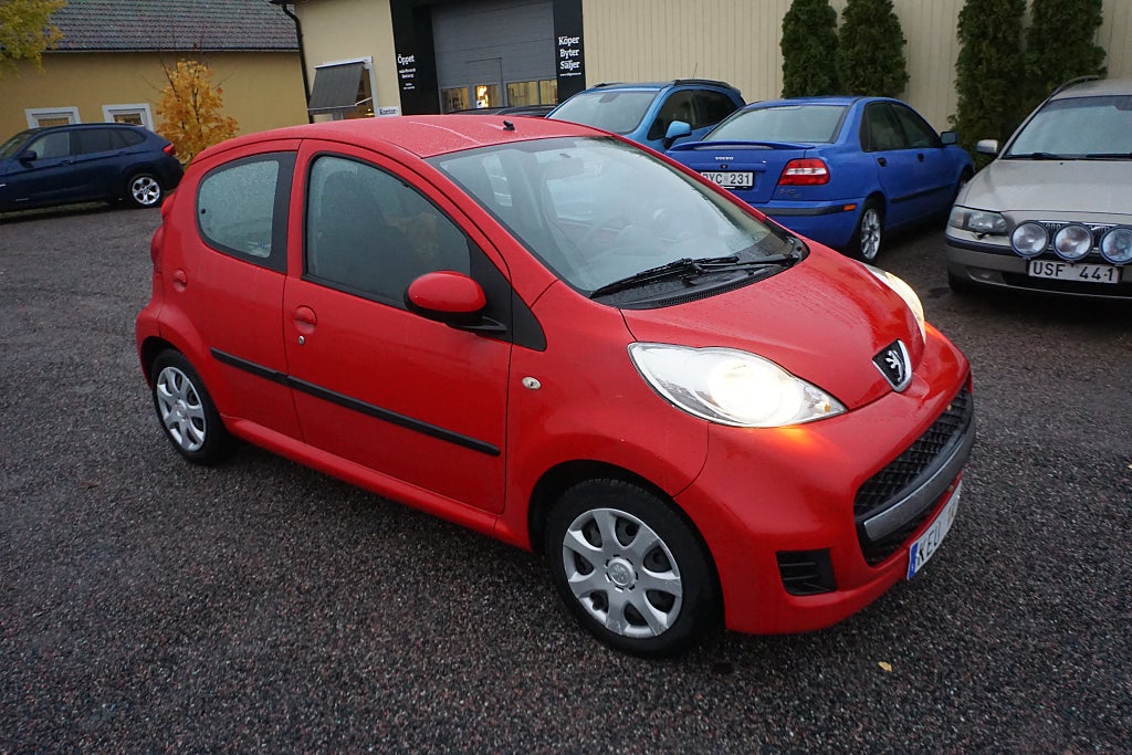 Peugeot 107 5-dörrar 1.0 2-Tronic Aut 4300mil