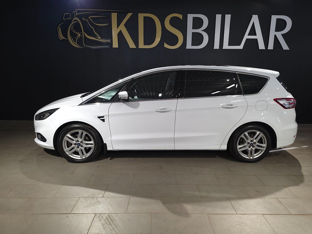 Ford S-Max 2.0 TDCi Automat Titanium Euro 6 150hk | 7-Sits | Drag