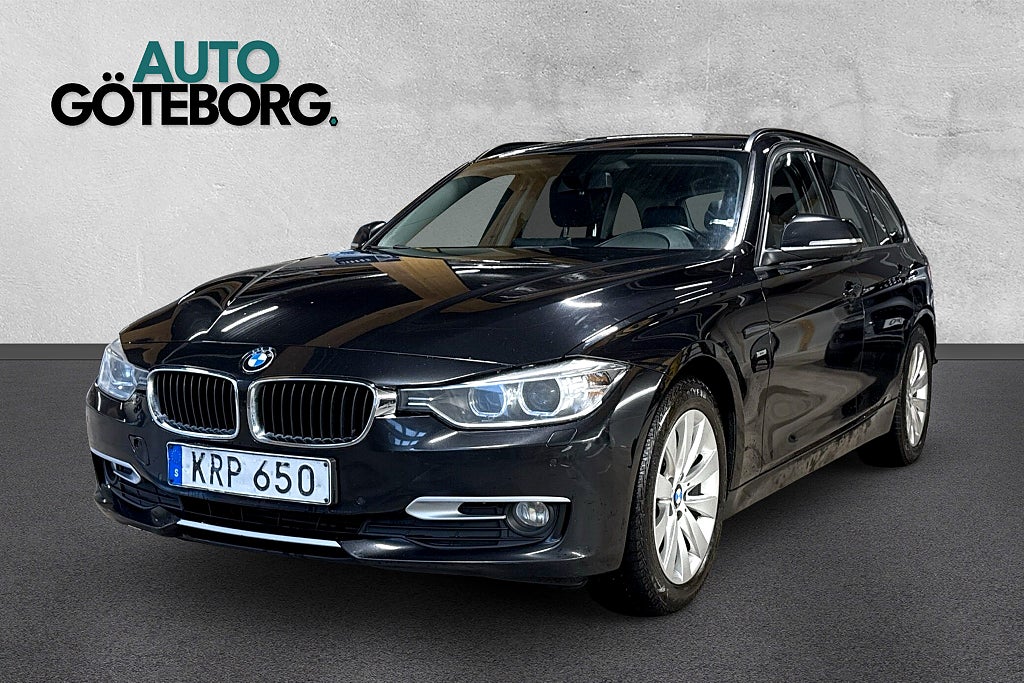 BMW 320 d Touring Steptronic 2-Ägare Navi Skinn Connected