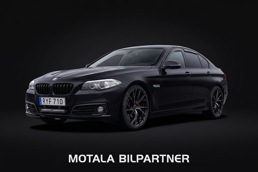 BMW 520d LCI | 20" | Läder | Dragkrok |  Steg 1  | Multimedia +