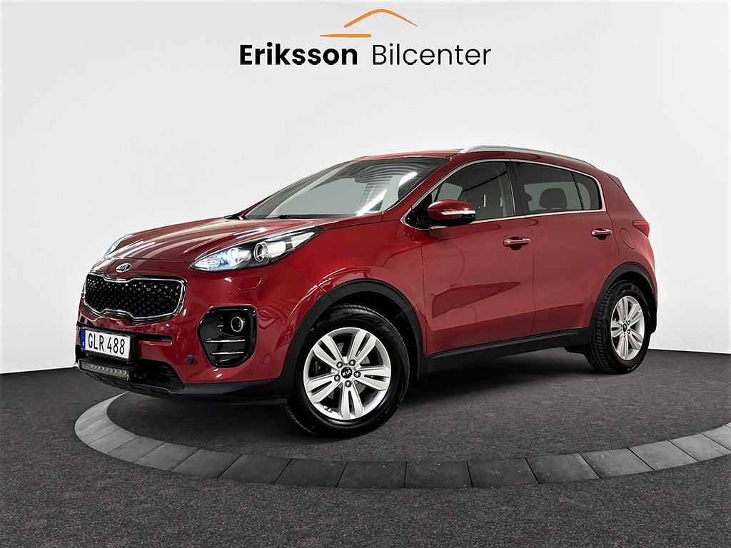 Kia Sportage 1.7 CRDi 115hk Advance Navi/B-kam/Drag/0%Ränta/Eu-6 