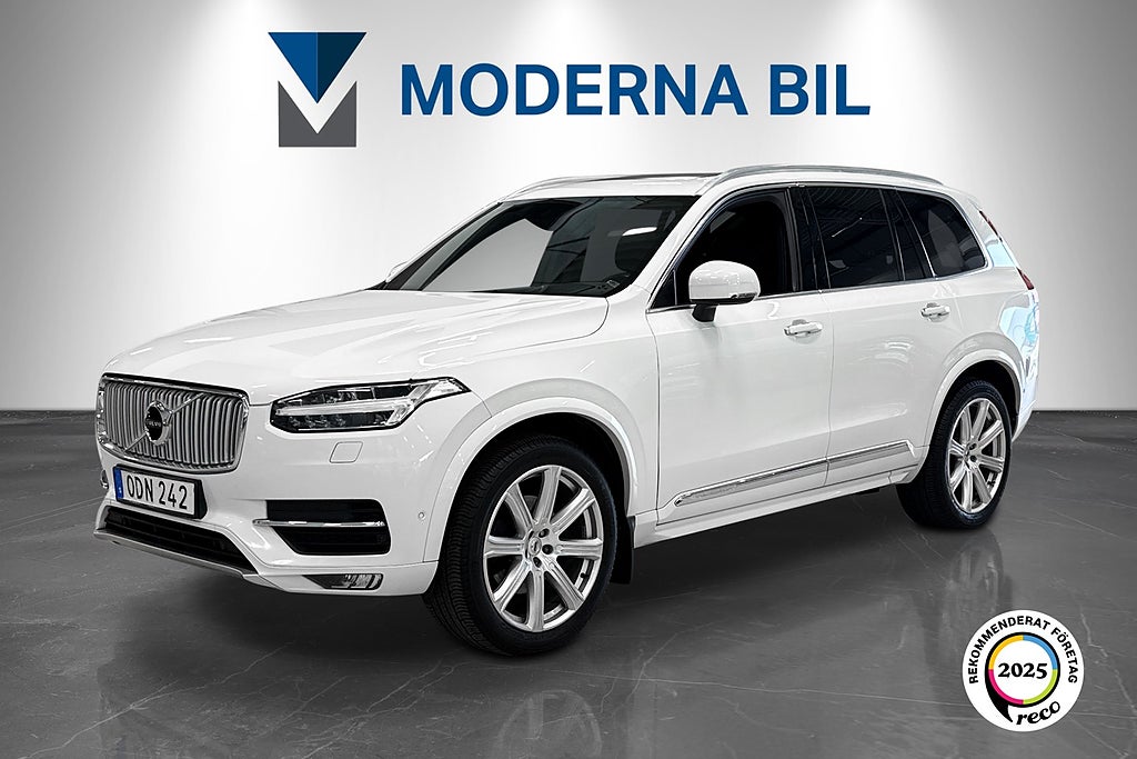 Volvo XC90 Volvo XC90 D5 AWD 235hk 7-sits Pano B-kam Drag NyKamrem