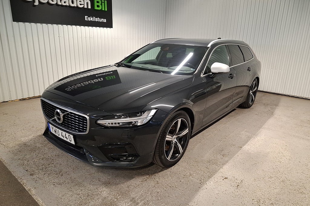 Volvo V90 D4 AWD Geartronic R-Design Led GPS Värmare Drag ACC