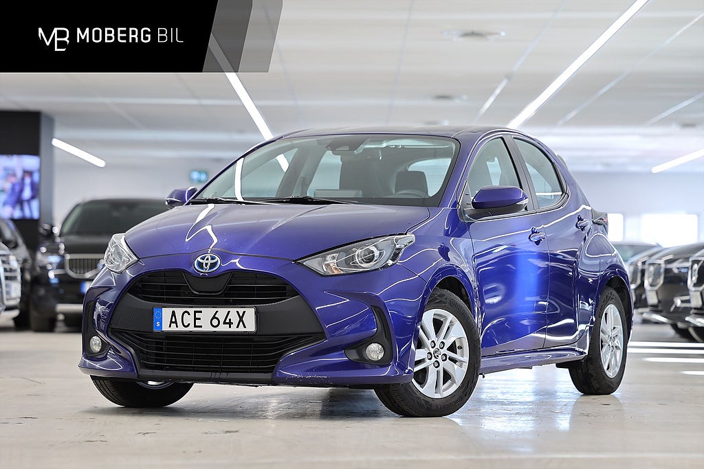 Toyota Yaris Hybrid Active B-kamera Adaptiv Farthållare MOMS