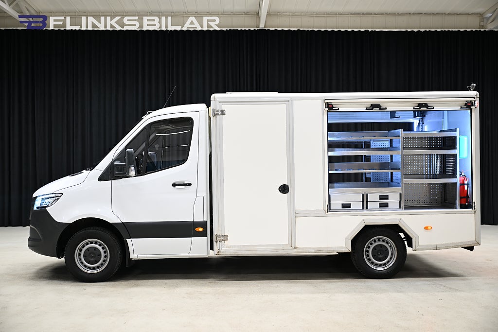Mercedes-Benz Sprinter 316 Servicebil|Påbyggnad|Solceller|Aluca-Inredning|Moms