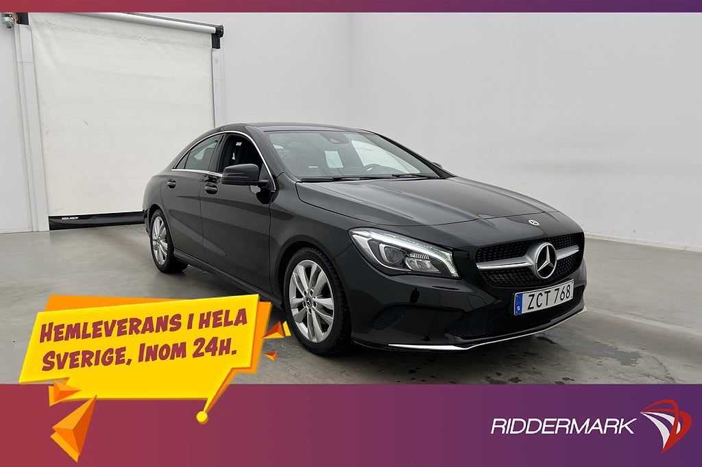 Mercedes-Benz CLA 200 7G-DCT 156hk Sportstolar Keyless LED