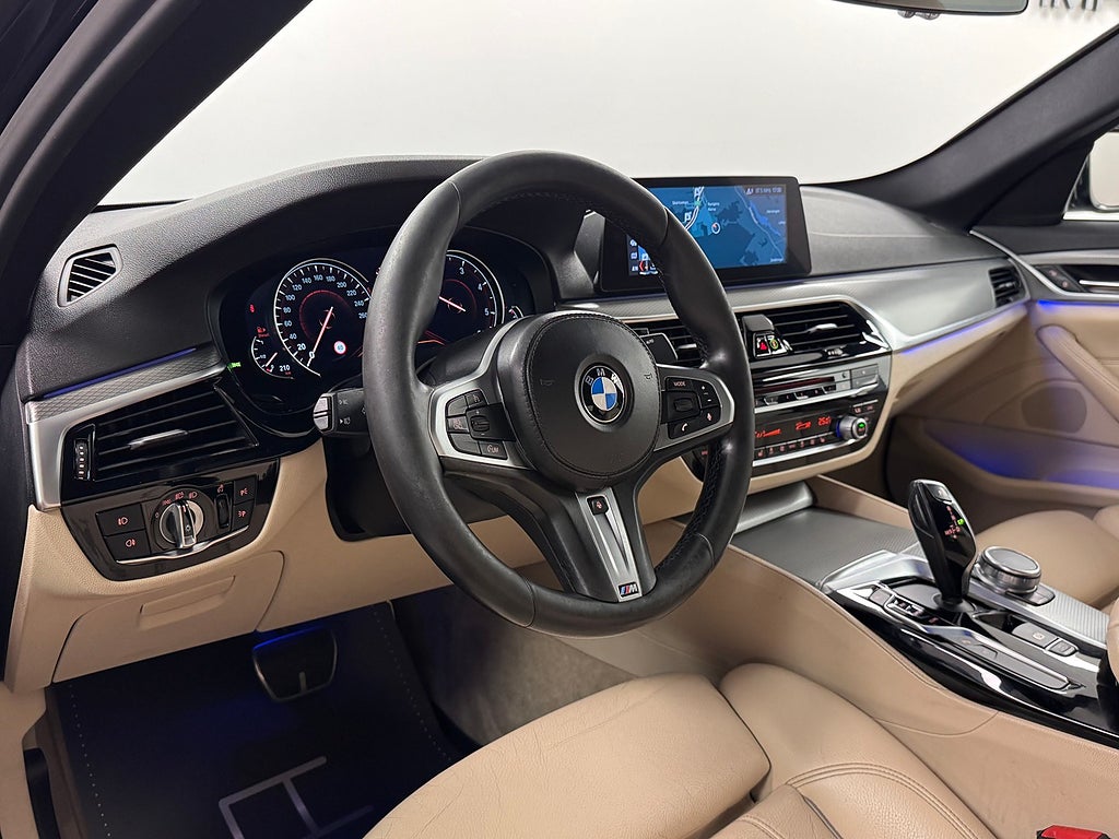 BMW 520 D Sedan Steptronic M-Sport 190HK HUD Värmare Välutr bild 7