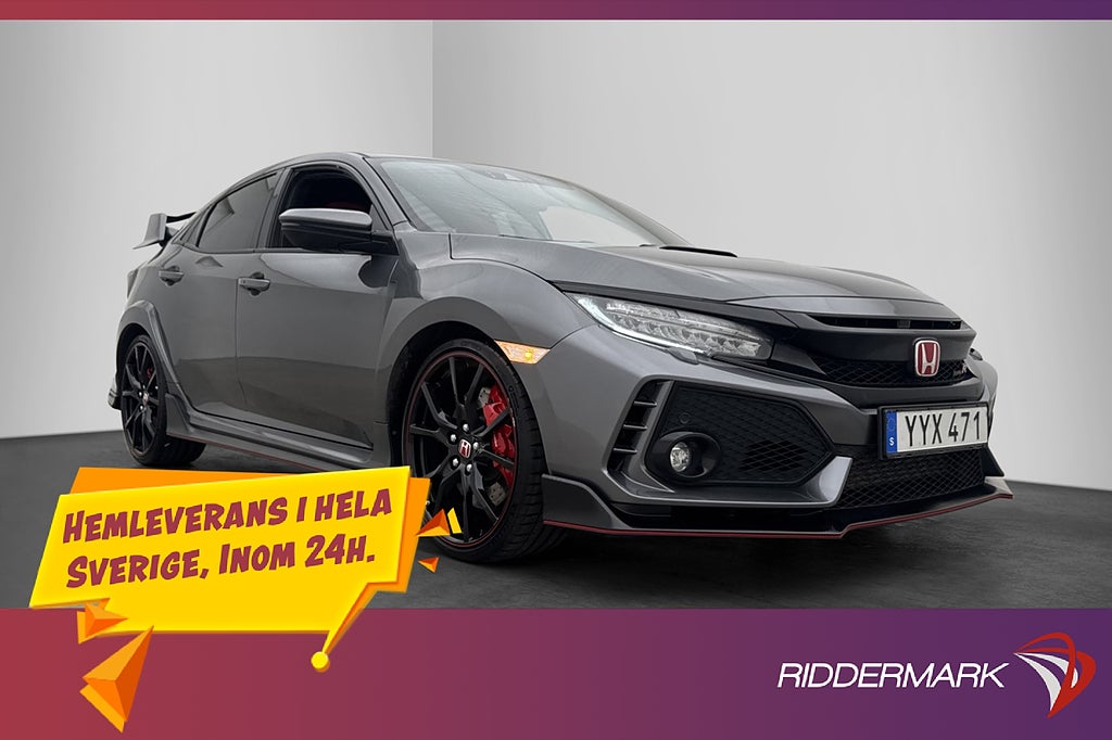 Honda Civic Type R 2.0 VTEC 320hk GT Kamera Navi Adapt-fart
