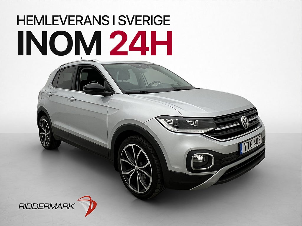 Volkswagen T-CROSS 1.0 TSI GT Adaptiv P-Sensorer Bluetooth
