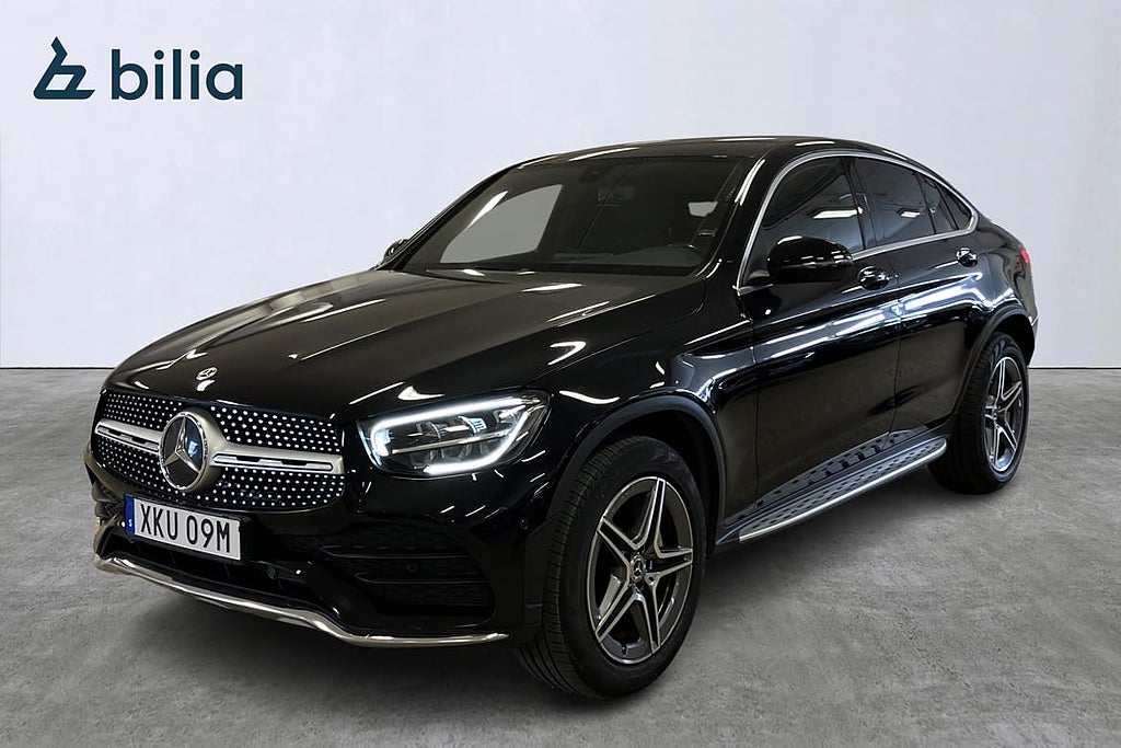 Mercedes-Benz GLC 200 Coupé 4MATIC AMG-LINE/Hotellpaket/S-VHjjul/Drag