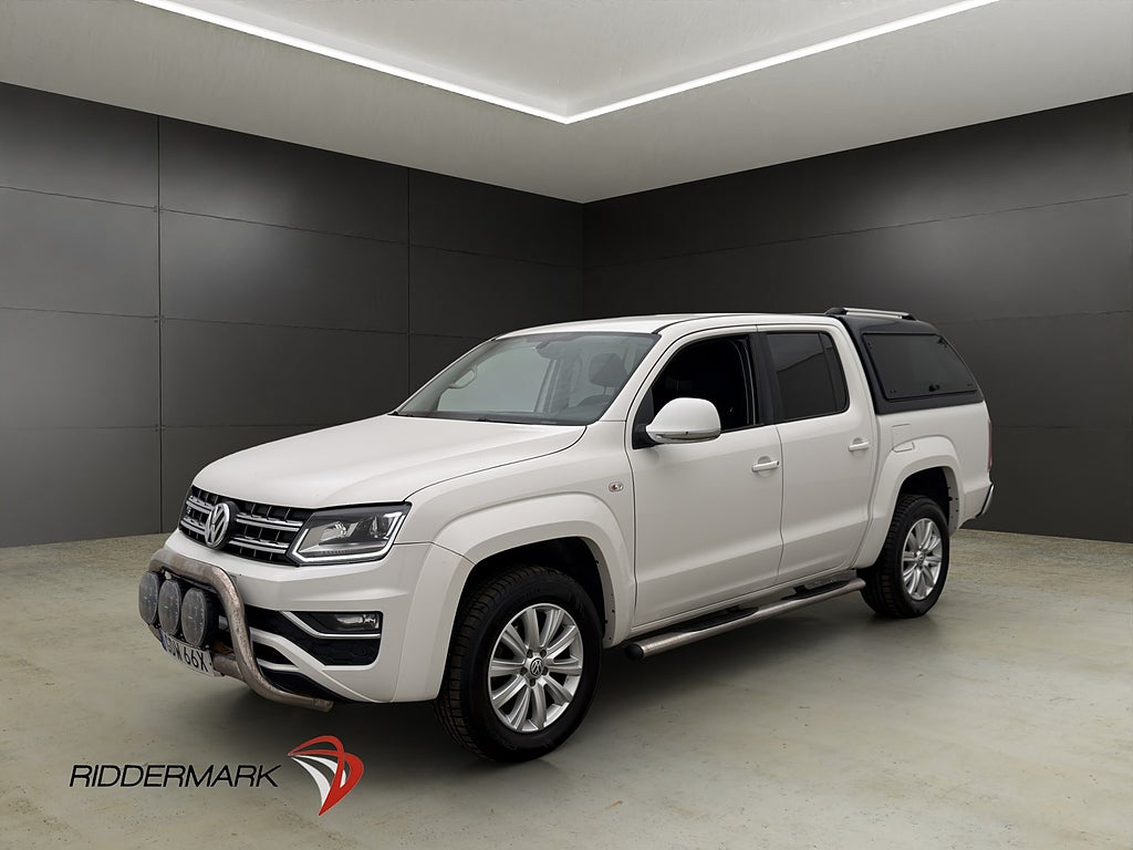 Volkswagen Amarok 258hk 4M Värmare Drag MOMS CarPlay Kåpa