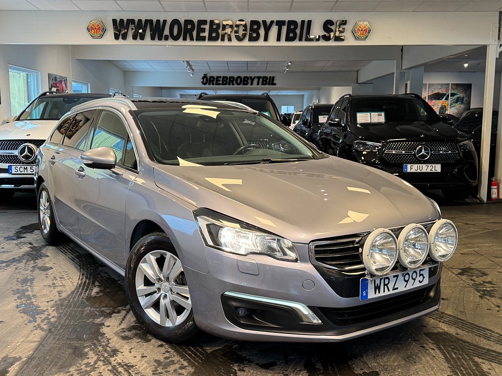 Peugeot 508 SW 1.6 BlueHDi 120 Aut Drag Pano Kamrem bytt 