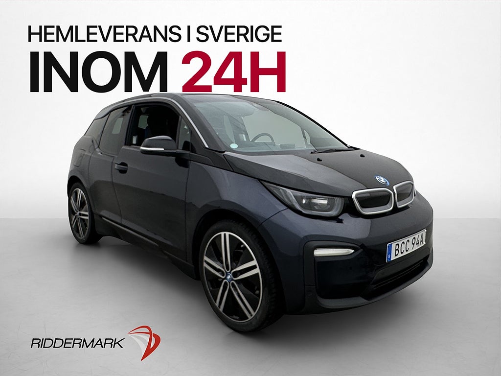 BMW i3 120 Ah Comfort Advanced Värmepump Kamera Navigation