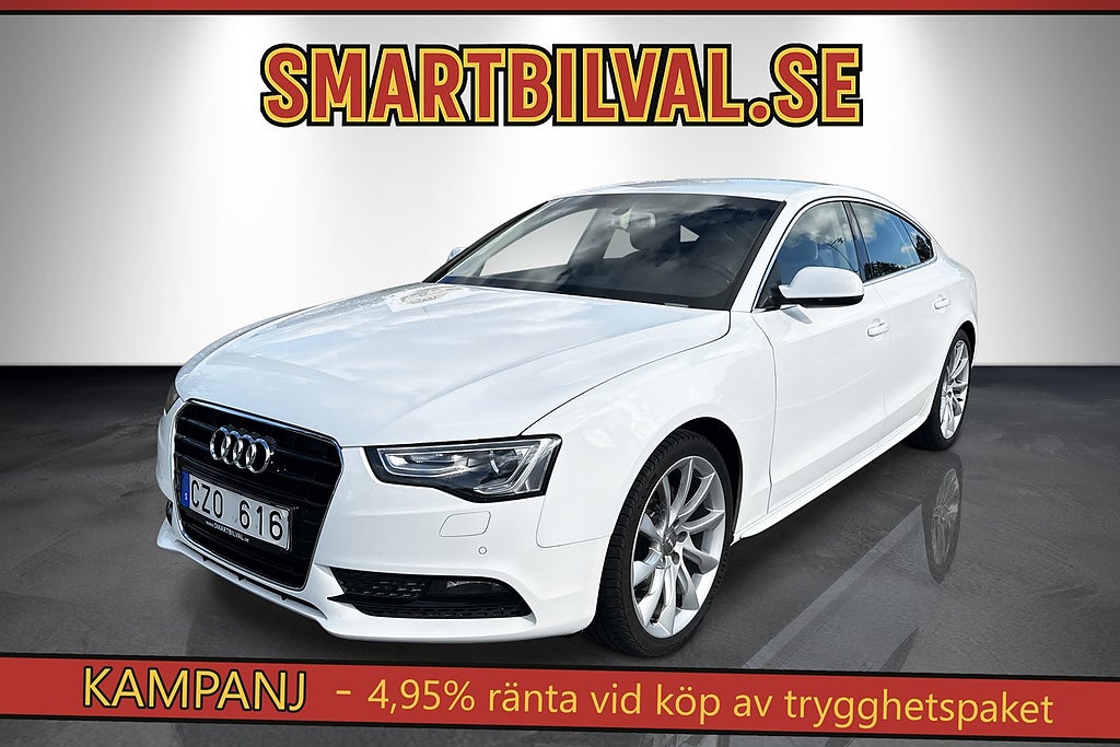 Audi A5 Sportback 2.0 TDI Comfort Skinn 