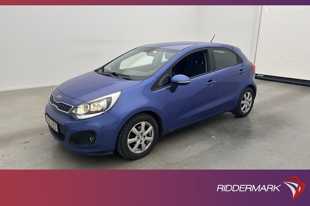 Kia Rio 1.2 CVVT 84hk Rattvärme Låg-Skatt 0,51l/mil