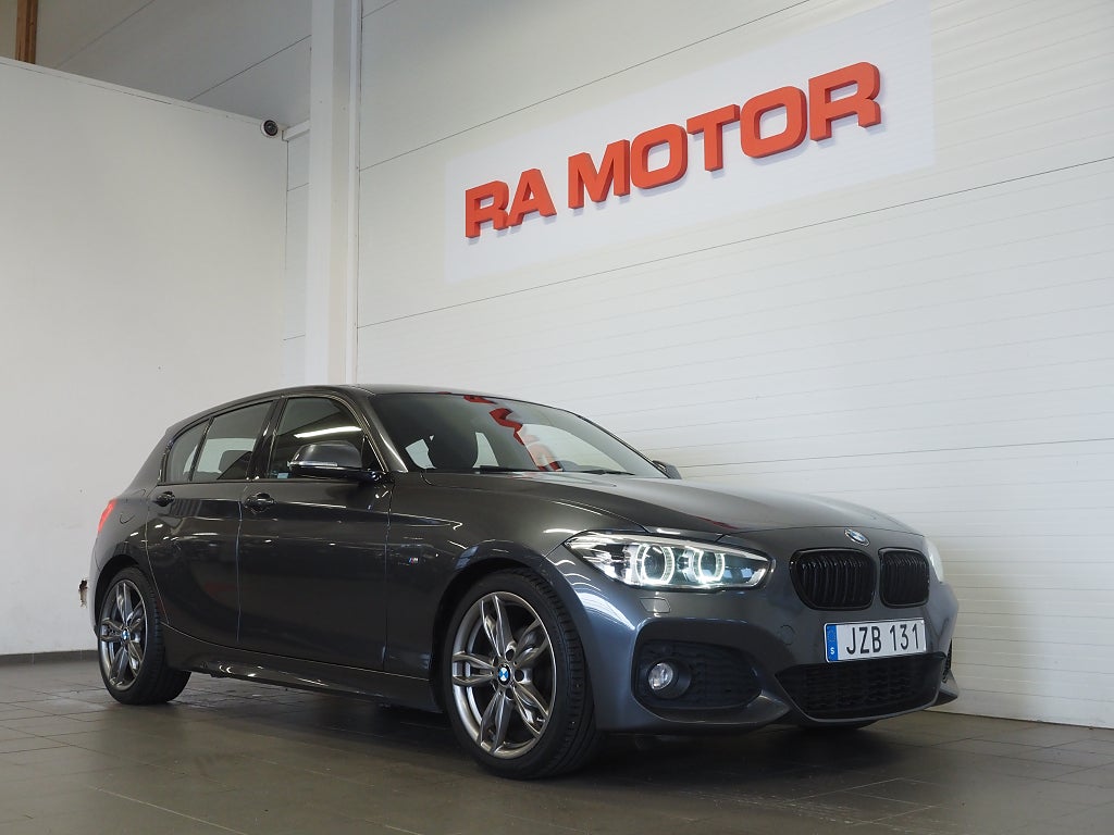 BMW 116 d M Sport P-Sensorer Farthållare HiFi Shadowline 18" 2016
