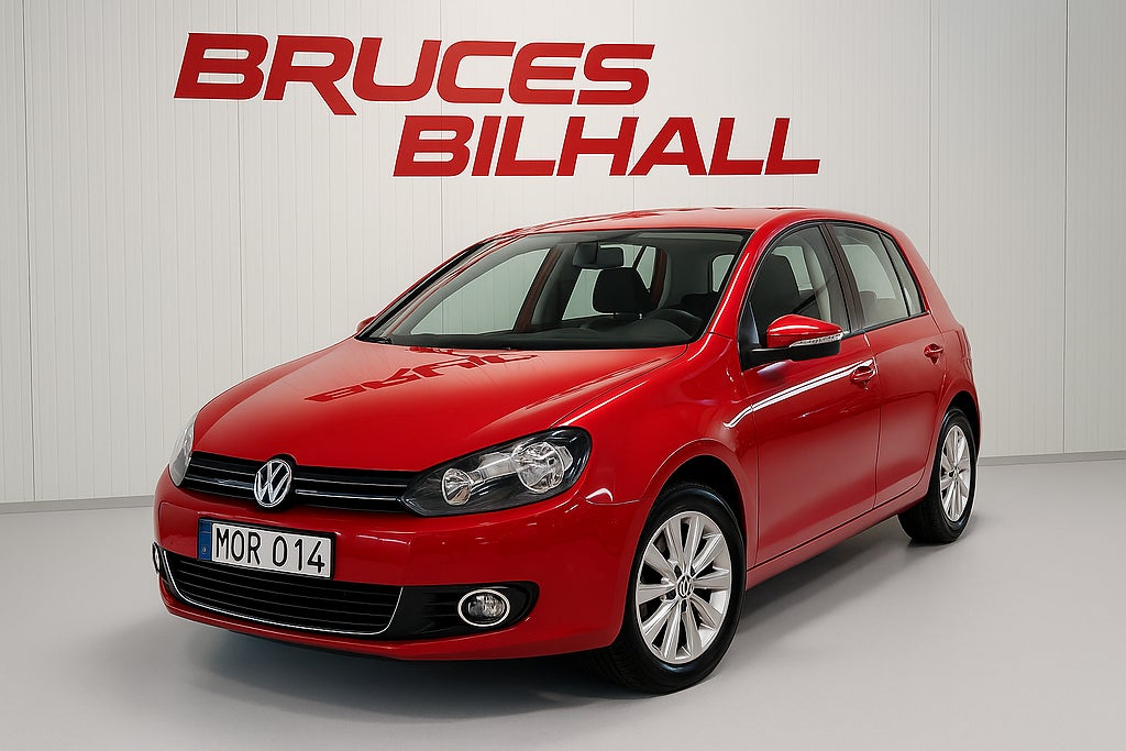 Volkswagen Golf 1.6,  Årlig skatt 998:- , (12000 mil), 