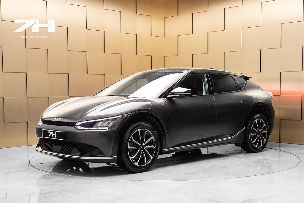 Kia EV6 77.4 kWh AWD Plus / Kampanjränta 3.99% / Vevt Säten / 360° /