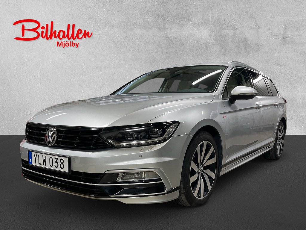 Volkswagen Passat Sportcombi 2.0TDI 4motion DSG 240hk Värmare Dragkrok