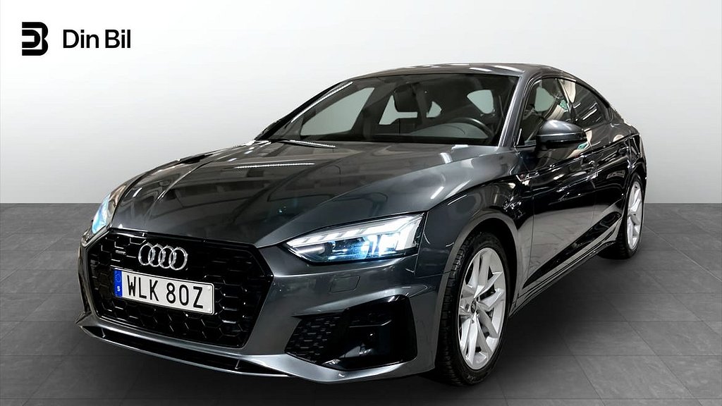 Audi A5 Sportback 45 TFSI quattro 265HK S-tronic S-line