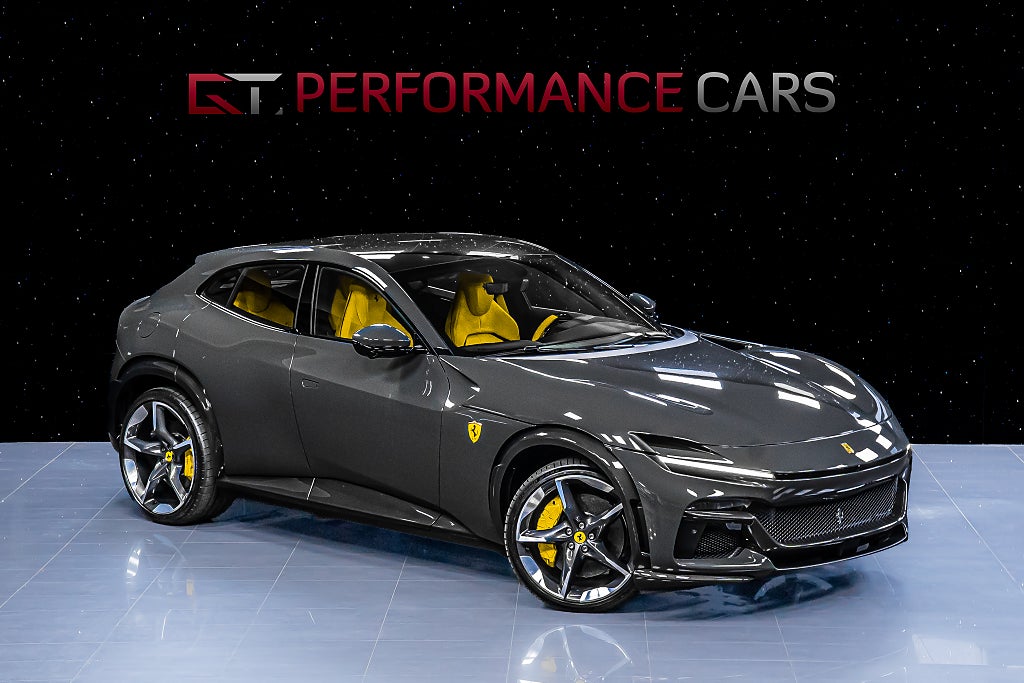 Ferrari Purosangue MOMS Kolfiber Pano 23" Lyftsystem Bur3D Grigio Scuro