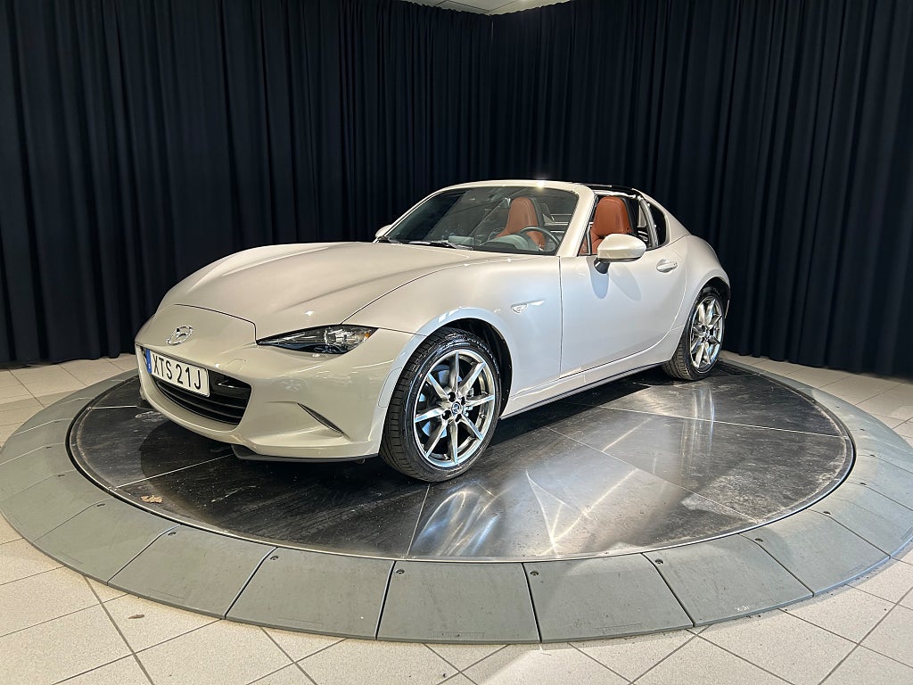 Mazda MX-5 RF 2.0 SKYACTIV-G Bose Läder Endast 1 ägare Navi 184 hk