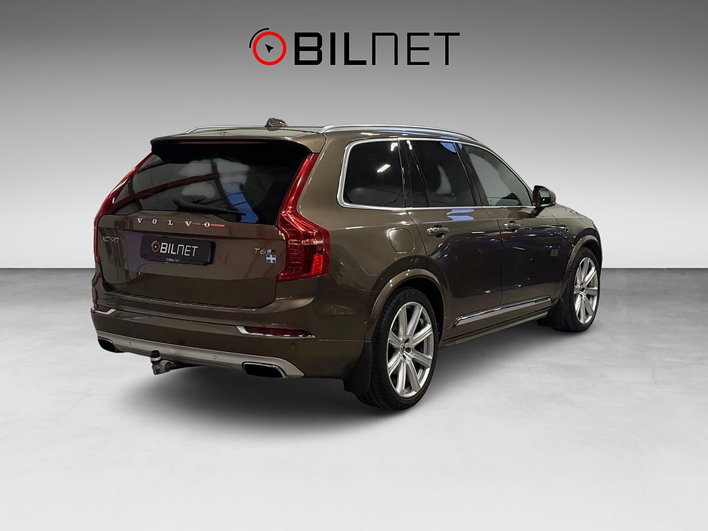 Volvo XC90 7-sits T6 AWD Aut Inscription Fin Spes B&W Pano 320hk