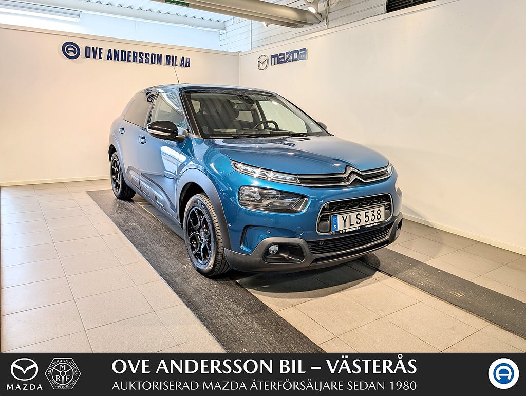Citroën C4 Cactus 1.2 PureTech Shine (110) Backkam|M&K-värm|Kamrem Bytt