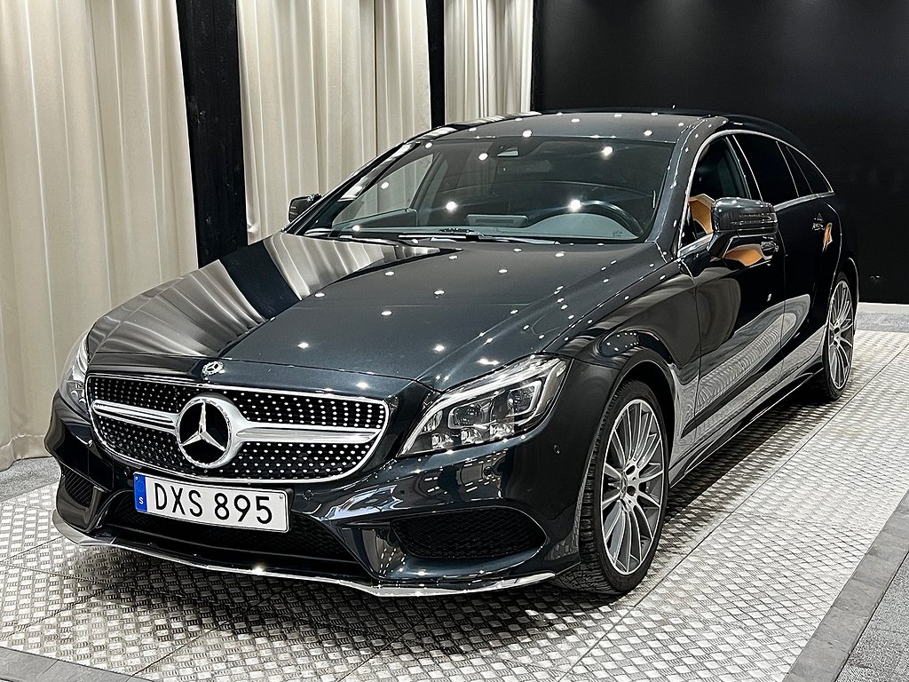 Mercedes-Benz CLS 350 d 4M SB AMG Sport H/K NAVI Drag Skinn 