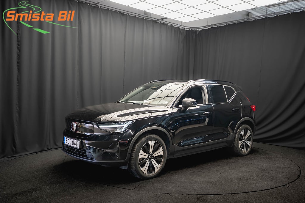 Volvo XC40 Recharge DRAG KAMERA VÄRMEPUMP 92.8%SoH 1-ÄGARE