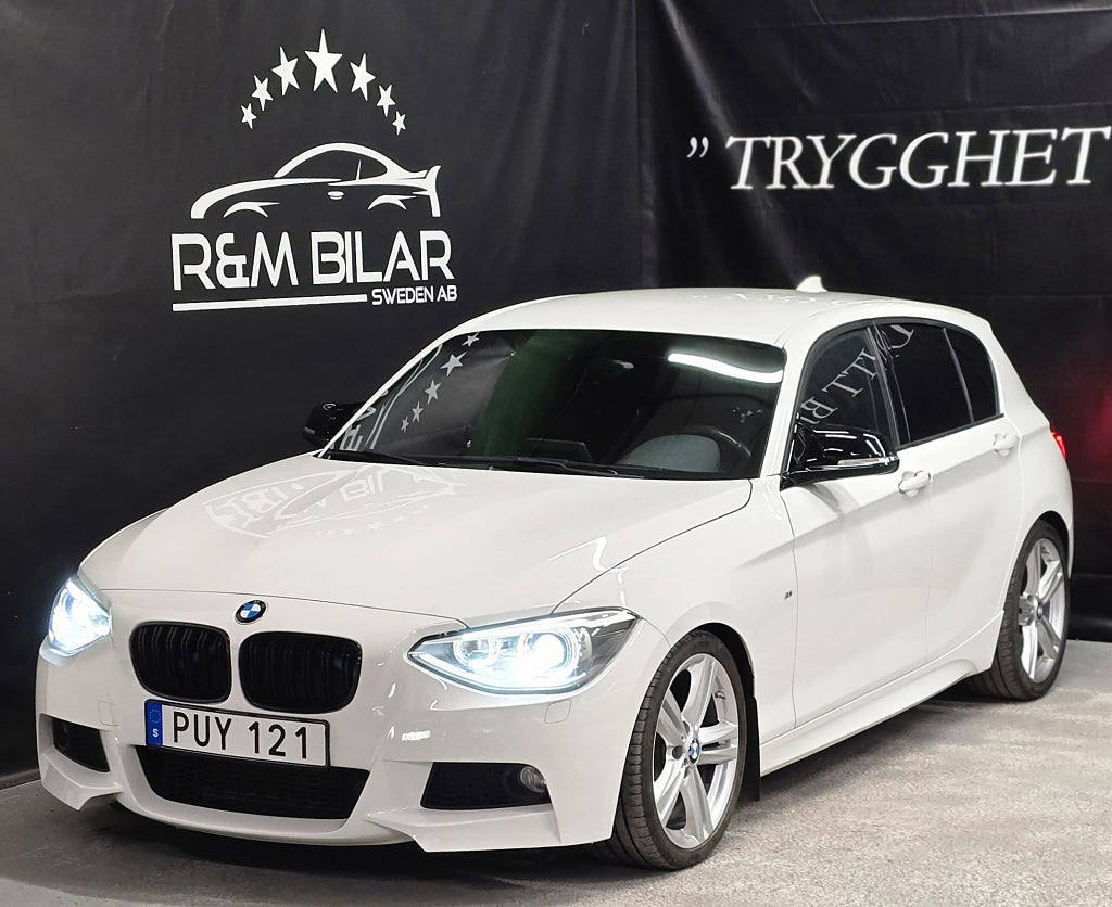BMW 118d M Sport, Drag, P-sens, 143HK, Blå-tand, Ny Serv/Bes!!!