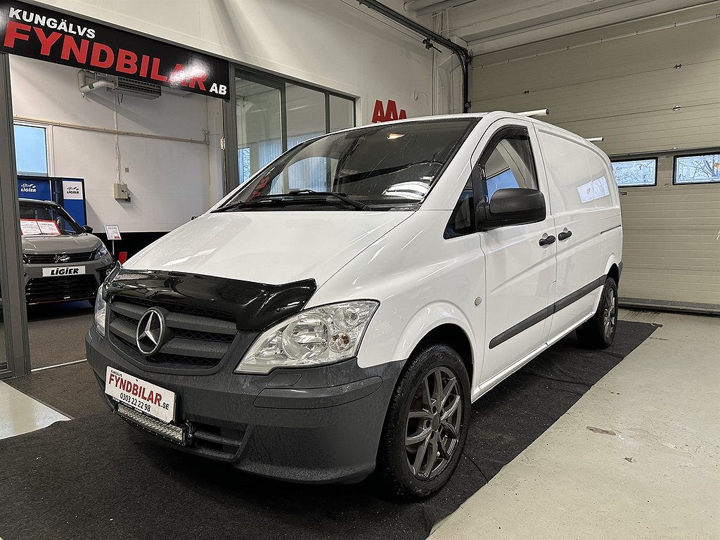 Mercedes-Benz Vito 113 CDI skjutdörr X2, 136 hk Läder