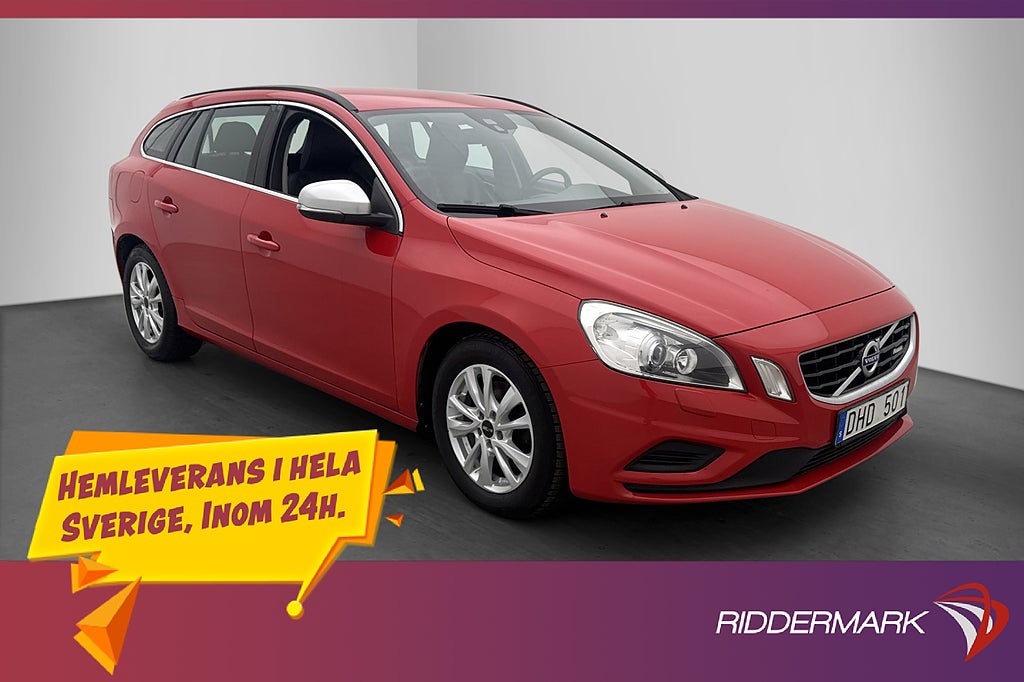 Volvo V60 D4 163hk R-Design Värmare Skinn 0,45l/mil