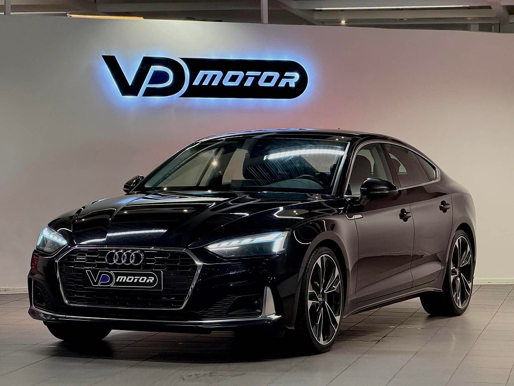 Audi A5 SB 45 TFSI Q STR Matrix Värmare B-kam Drag 265hk