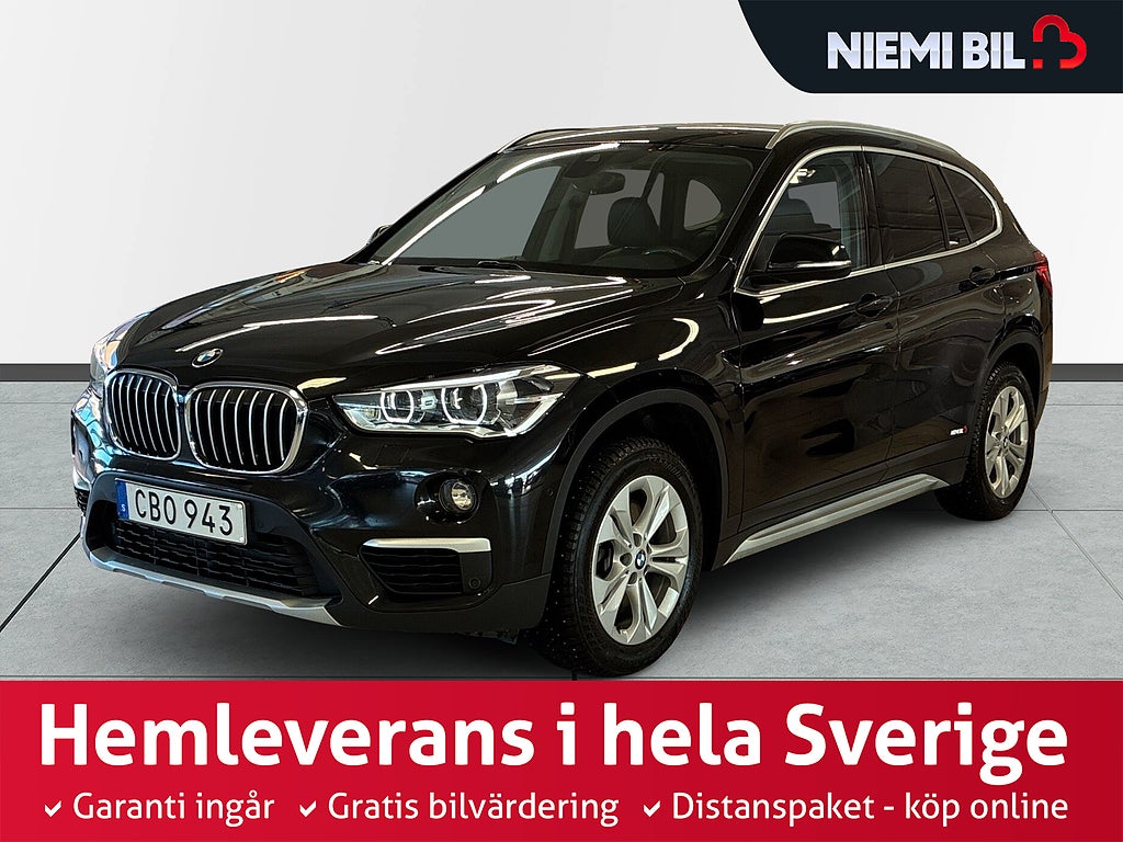 BMW X1 xDrive20d xLine Drag Mvärmare HuD Navi Rattvärme S&V