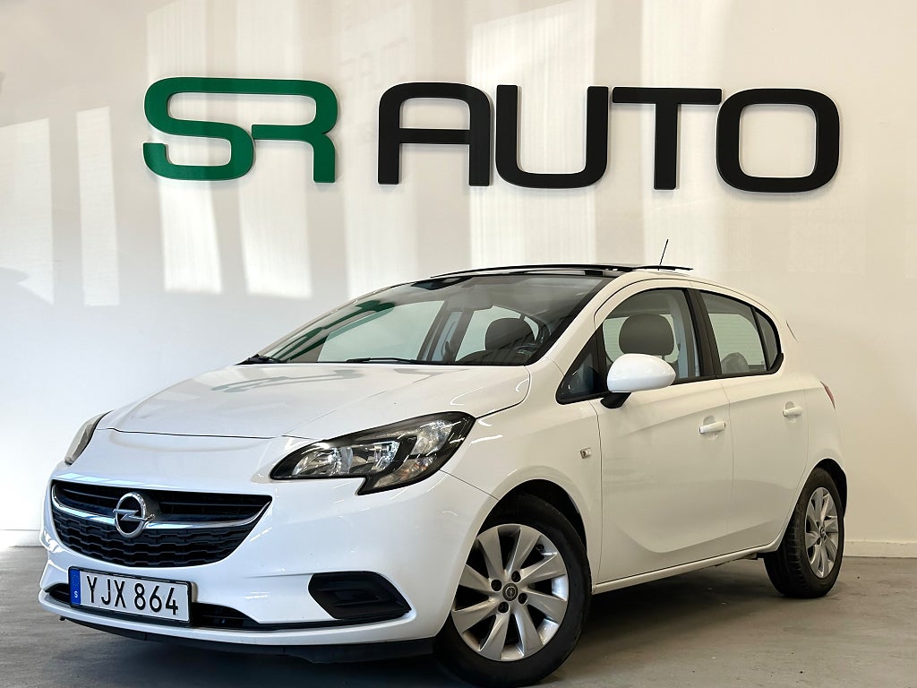 Opel Corsa 5-dörrar 1.4 | Carplay | Taklucka | P-sensor