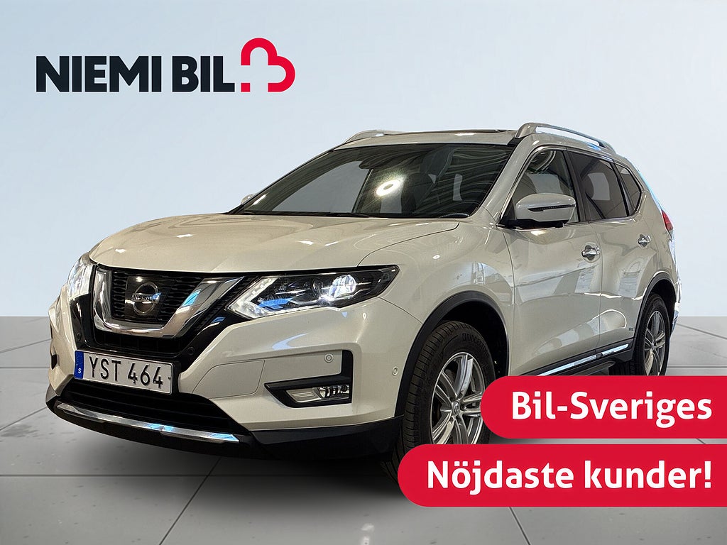 Nissan X-Trail 1.6 dCi TRONIC 7-Sits Drag Värmare 360 Pano S&V-hjul