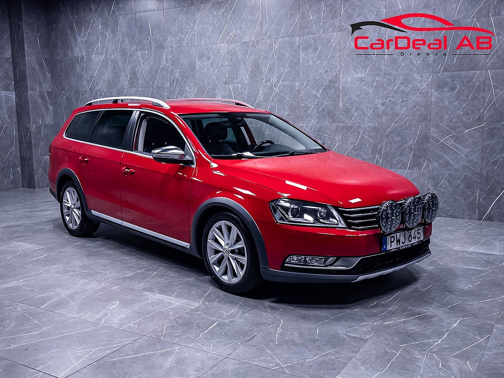 Volkswagen Passat Alltrack 2.0 TDI 4Motion M-Värmare Skinn Kamera Navi Drag Keyless